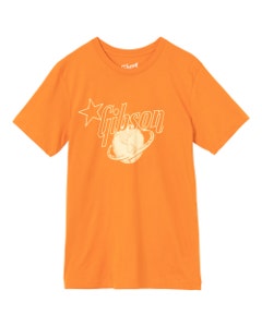 Gibson Frets Heard Round the World Tee Orange