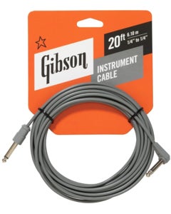 Gibson Vintage Orig Instrument Cable 20 Foot, Grey