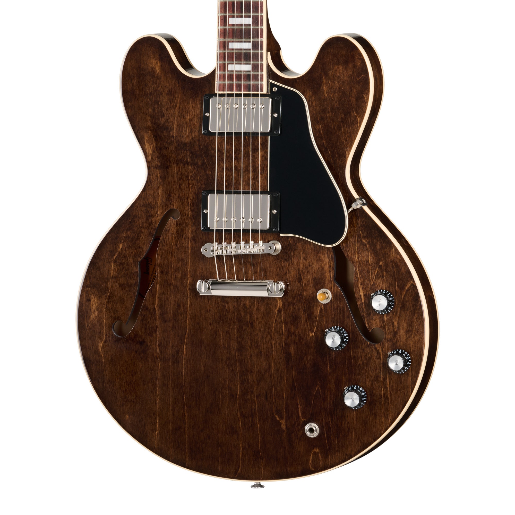 Gibson ES-335 60s Semi Hollow Body Guitar with Case Dark Walnut
