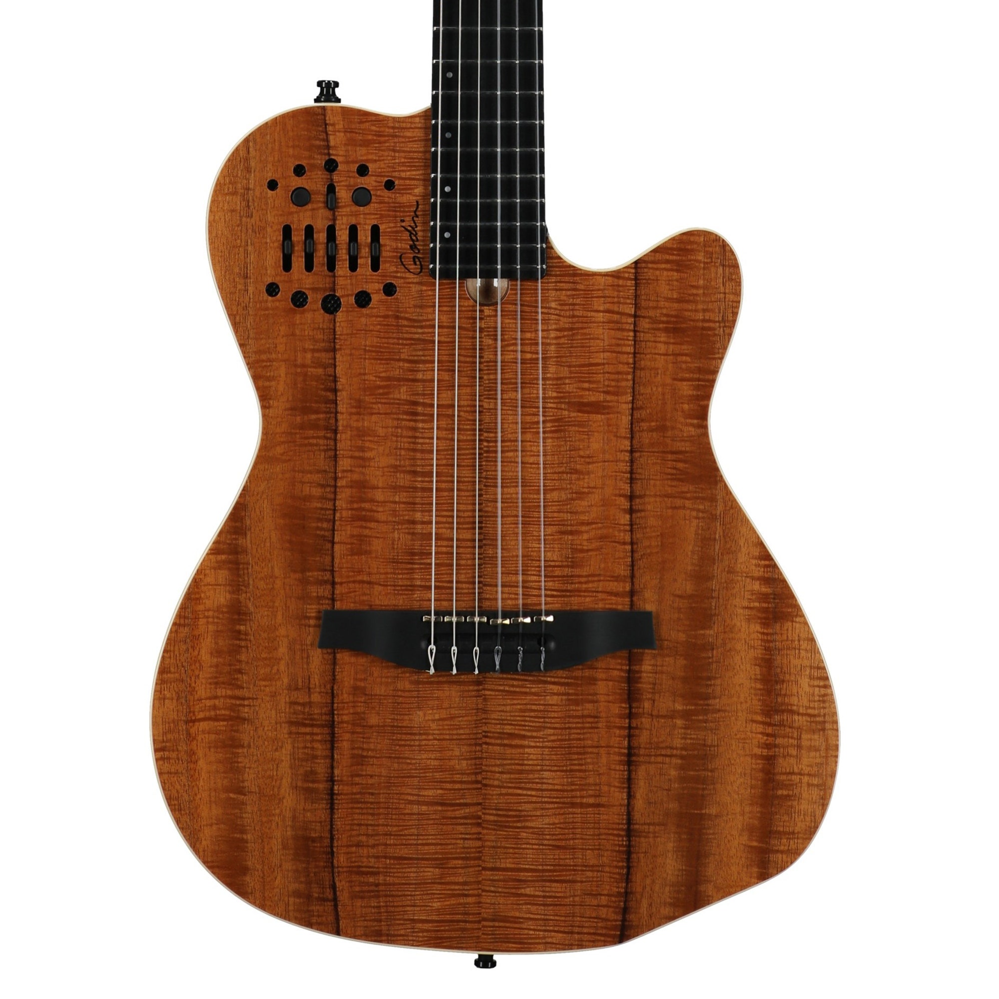 Godin ACS KOA Extreme Nylon Electric Guitar with Bag