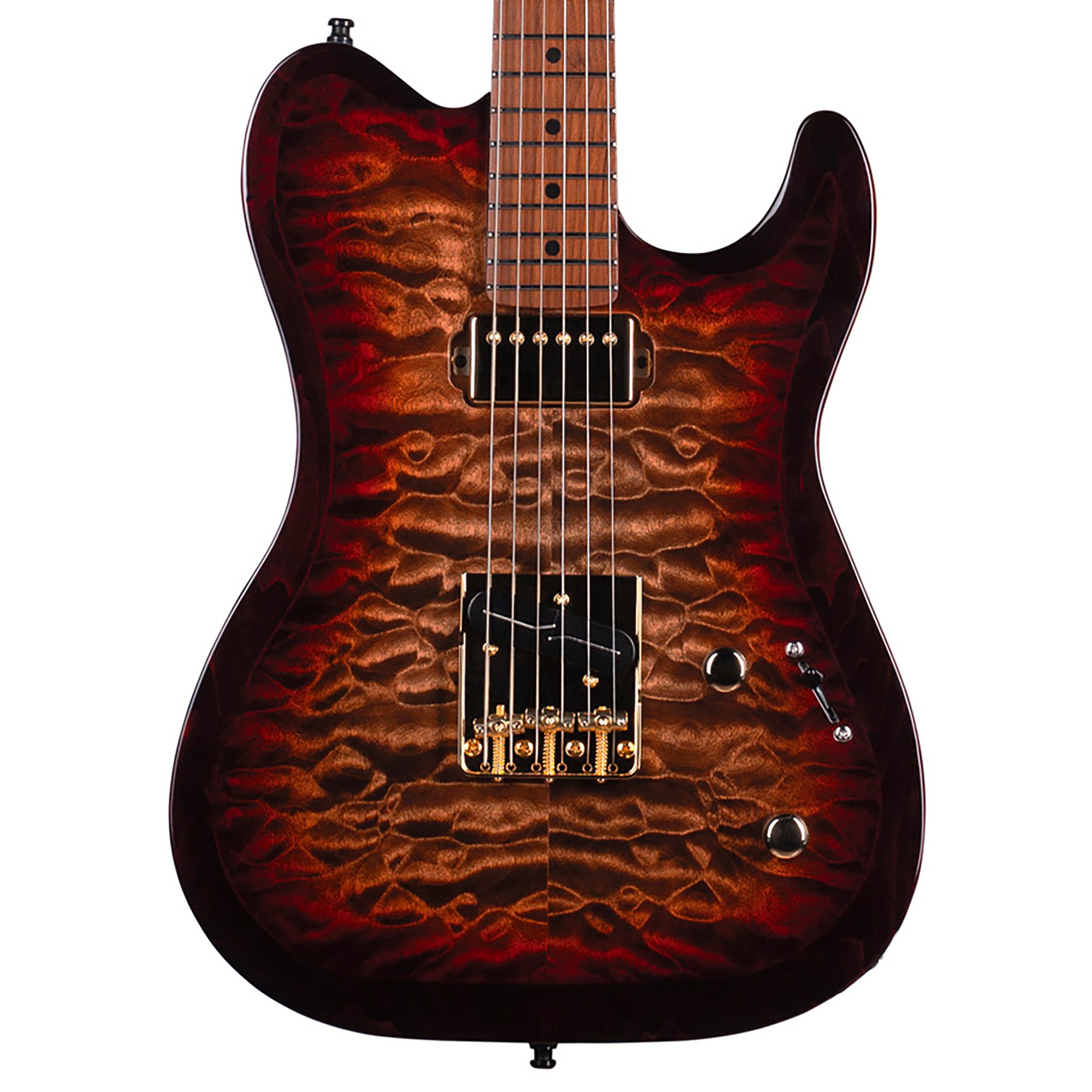 Godin Artisan TC Whiskey Burst Maple Fingerboard Guitar with Case
