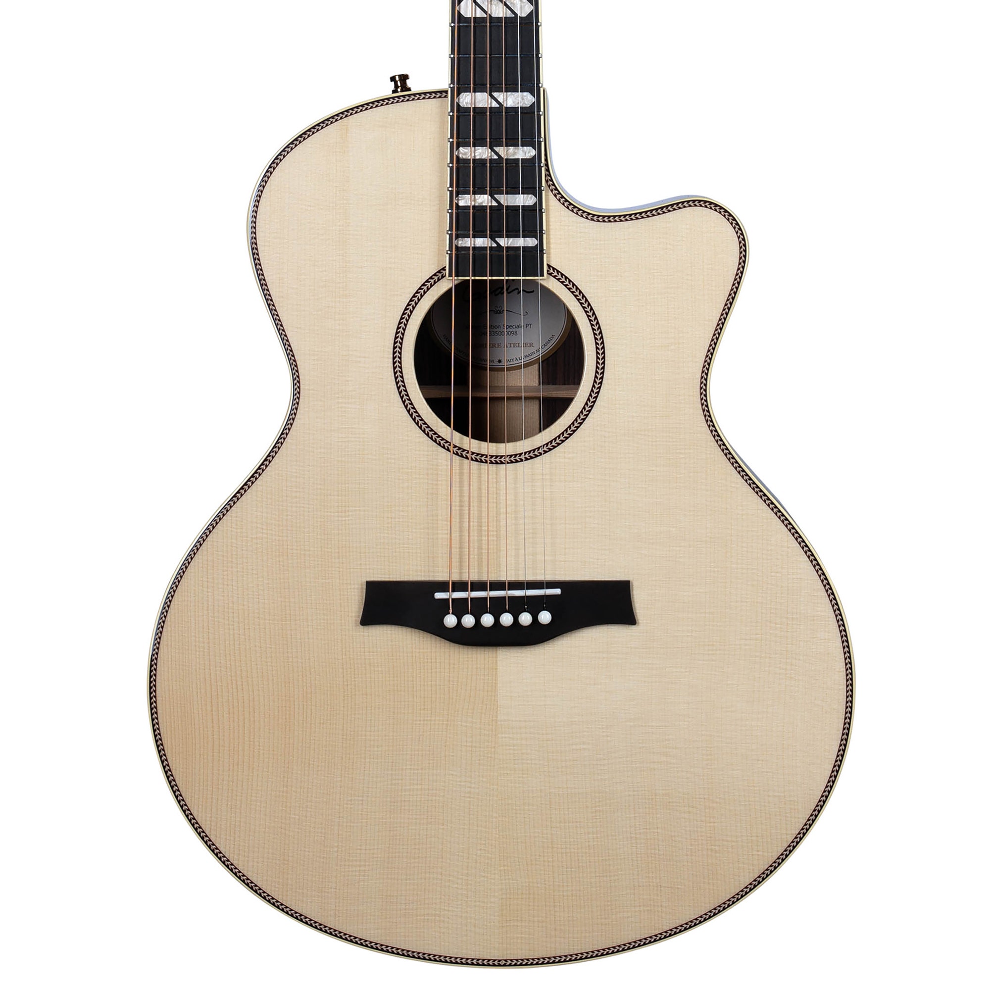 Godin Connaisseur Mini-Jumbo Rosewood Acoustic Electric Guitar with Case