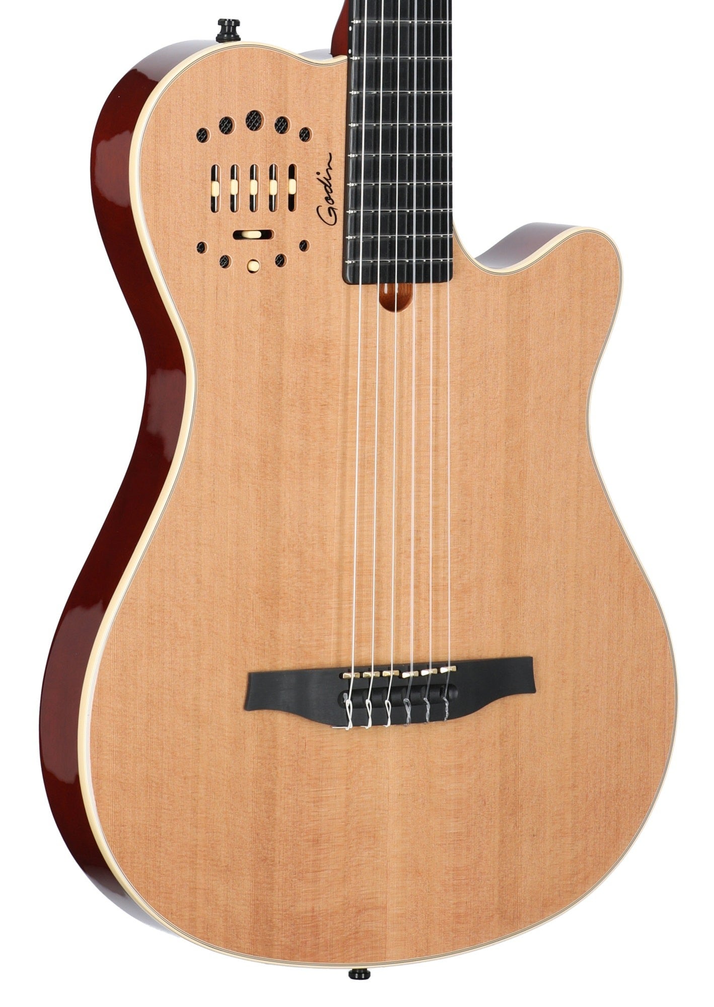 Godin Multiac Grand Concert Deluxe Acoustic Electric Guitar with Bag