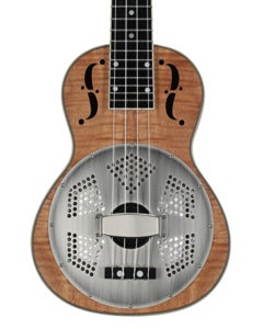 Gold Tone ResoMaple Concert Resophonic Ukulele with Gigbag
