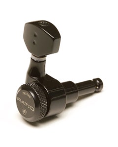 Graph Tech Ratio Lefty Electric Locking 6 in-Line Tuners Black