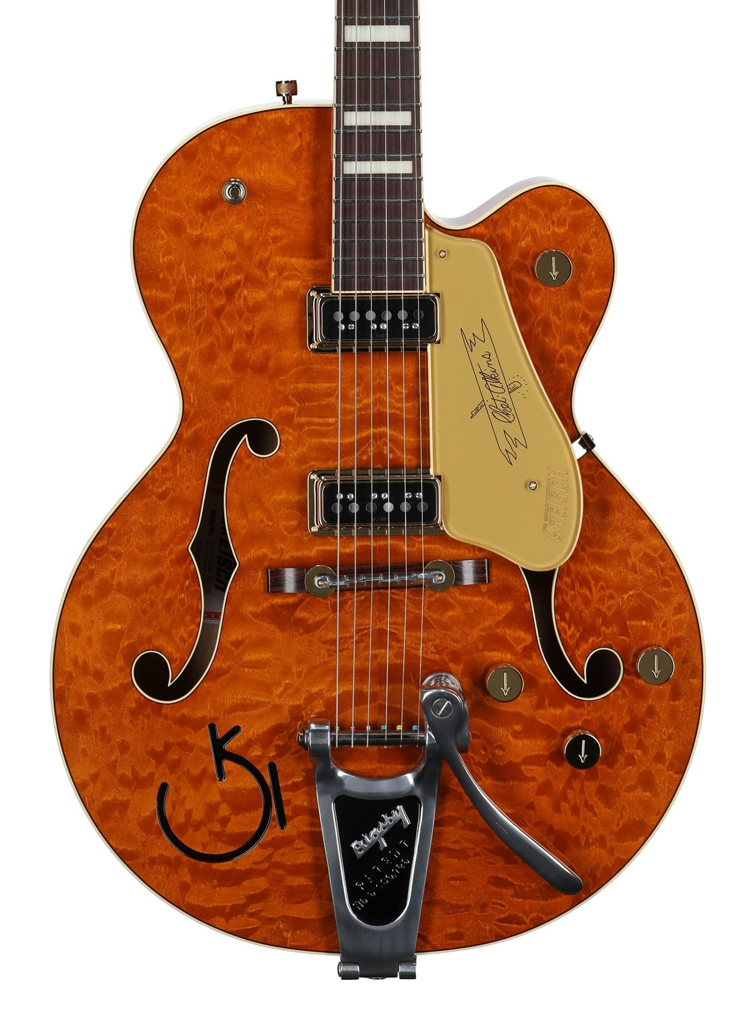 Gretsch G6120TGQM-56 LTD Quilt Classic Chet Atkins® Hollow Body w/Case