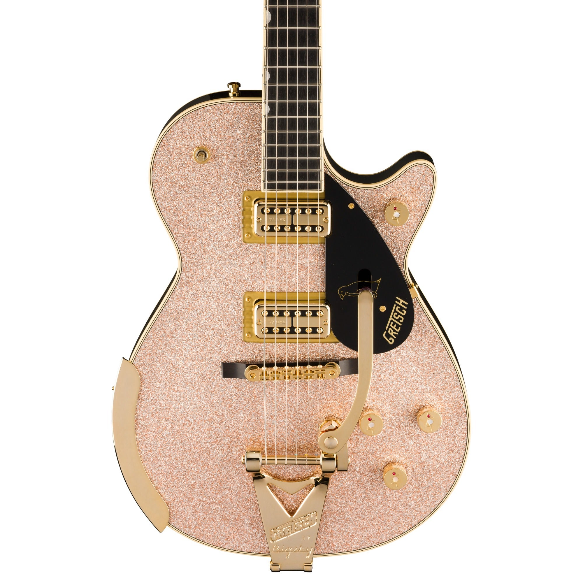 Gretsch LE Champagne Sparkle Penguin Guitar with Bigsby and Case