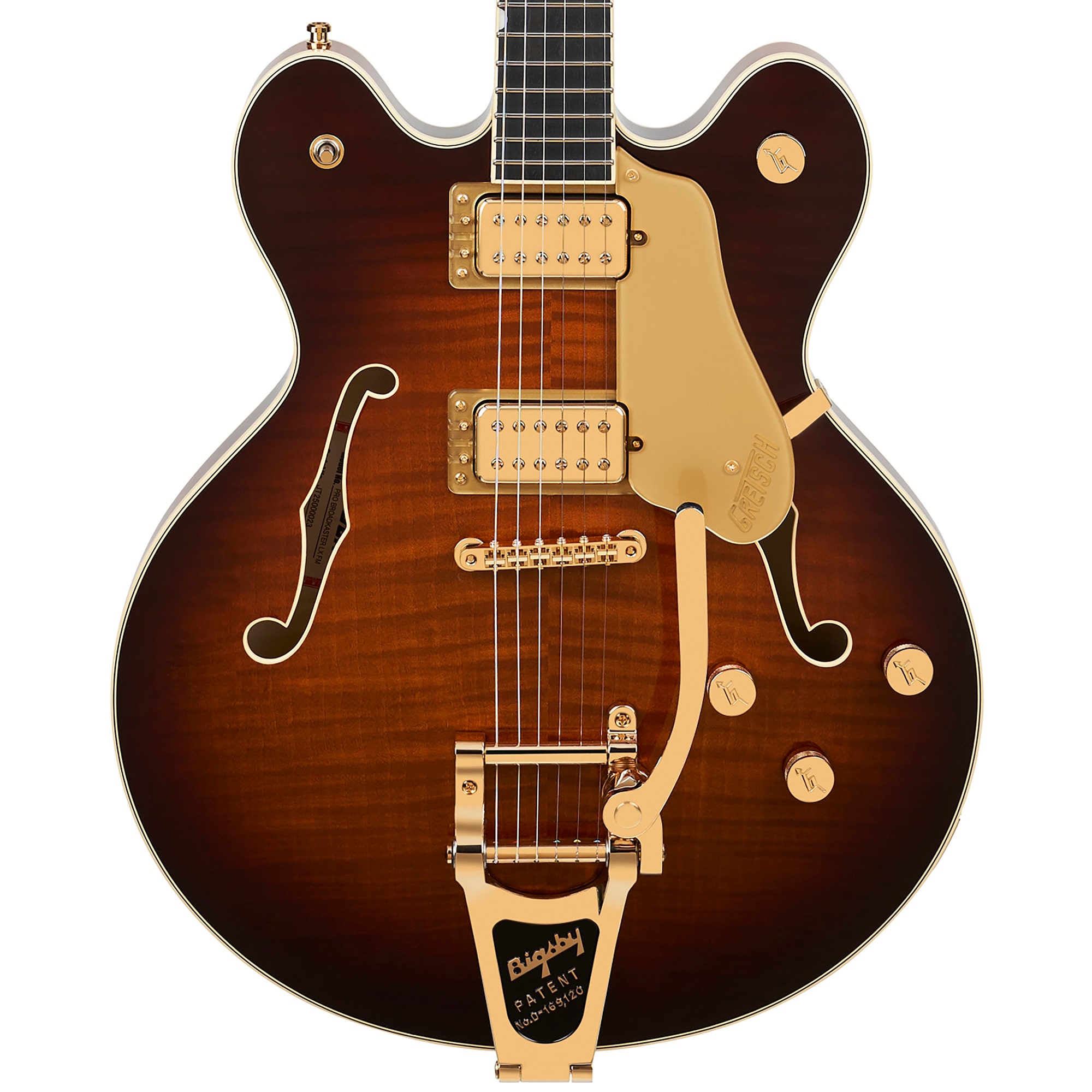 Gretsch Pro Broadkaster LX Bigsby Semi Hollow Body Guitar with Case