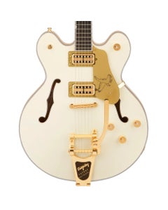Gretsch LE Falcon Center Block Guitar with Bigsby and Case Vintage White