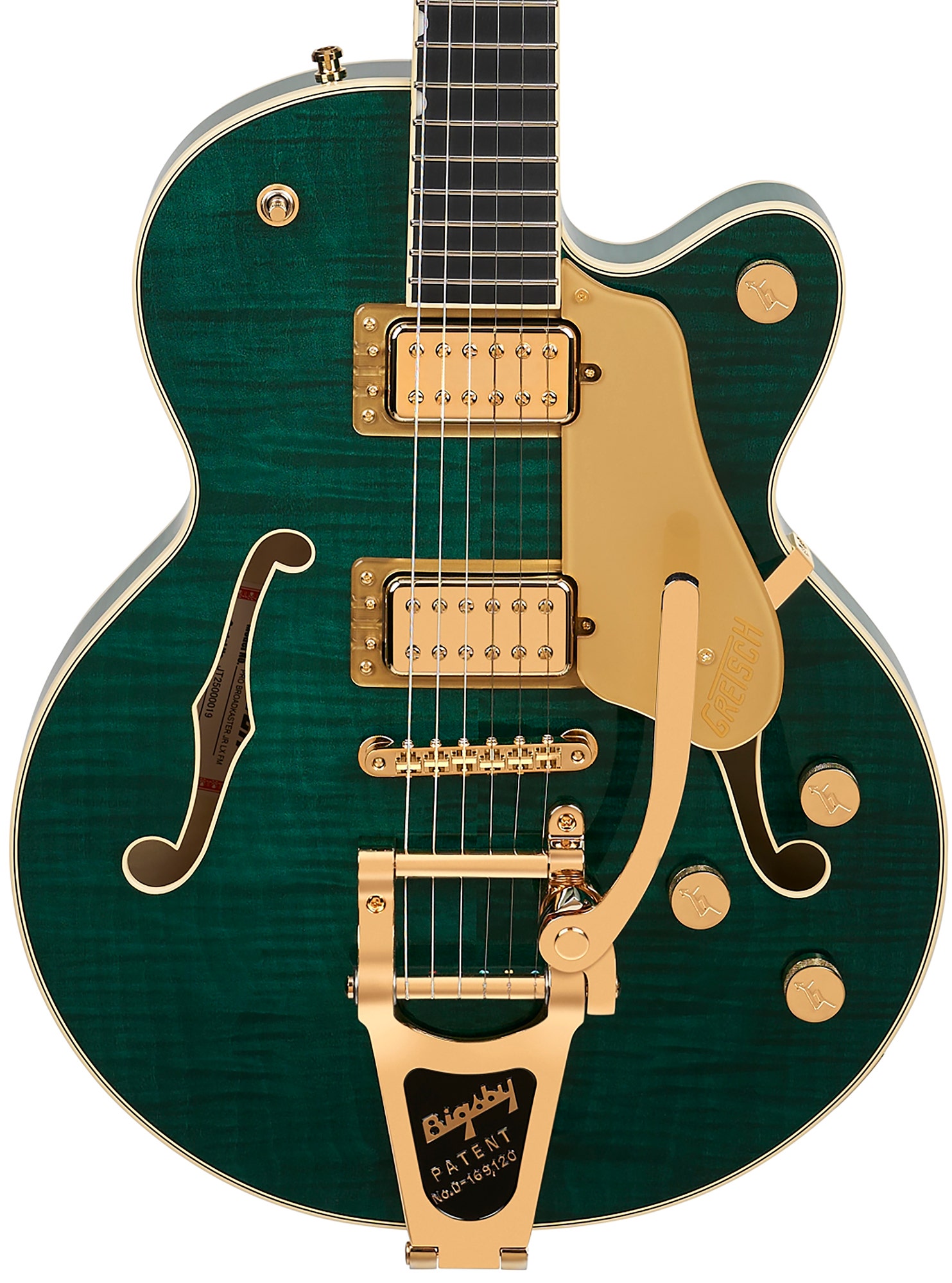 Gretsch Pro Broadkaster Jr LX Bigsby Semi Hollow Body Guitar with Case