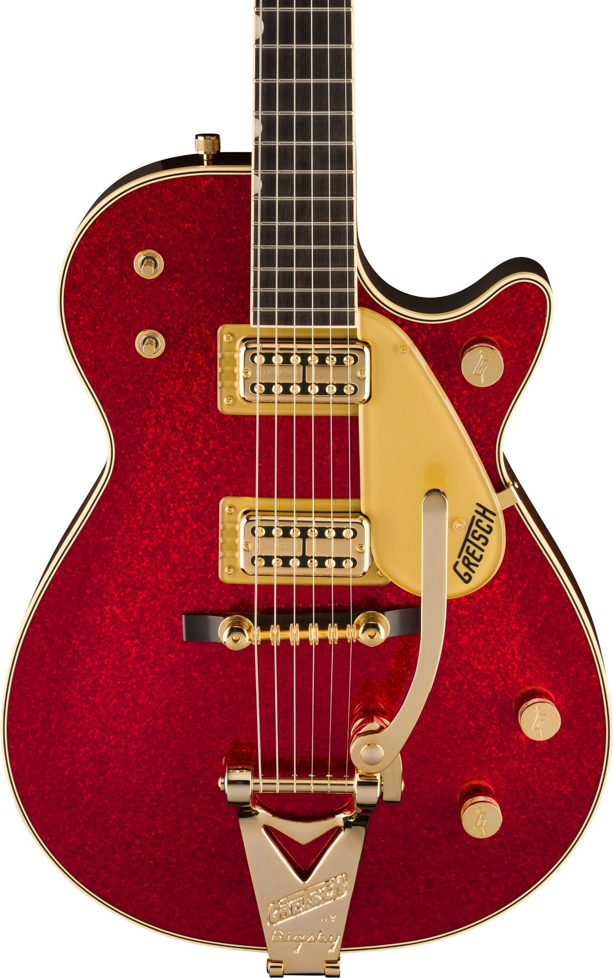 Gretsch LE G6129TG-59VS Red Sparkle Jet Guitar with Bigsby and Case