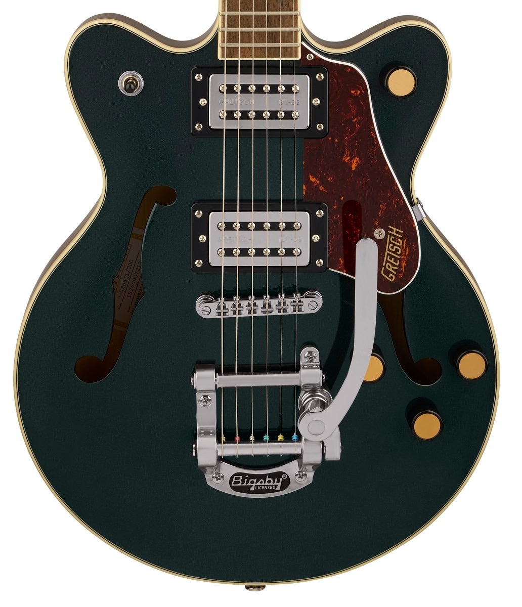 Gretsch G2655T Centerblock Jr Double Cut Guitar with Bigsby Cadillac Green