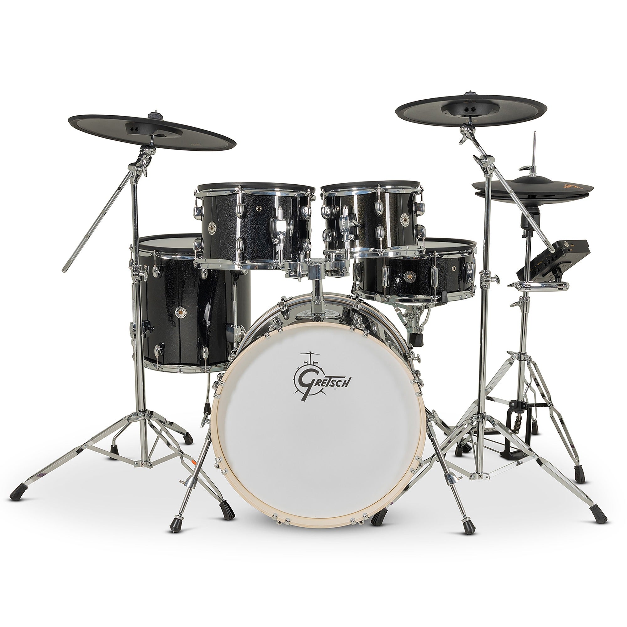 Gretsch Catalina EVO 5-Piece Edrum Set Black Sparkle