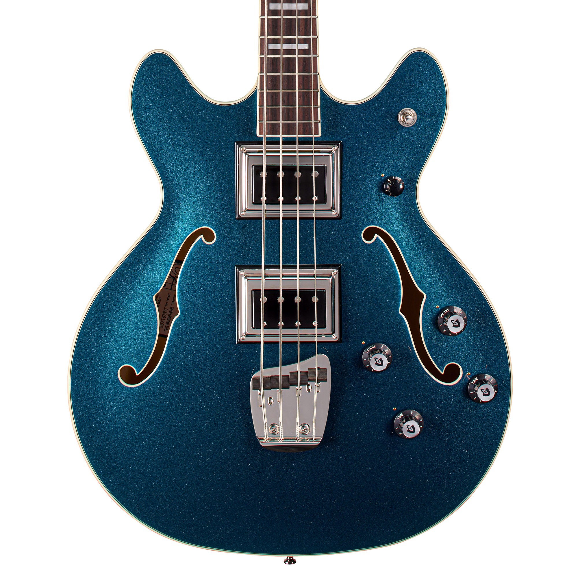 Guild Starfire Deluxe Bass Semi Hollow Short Scale Guitar