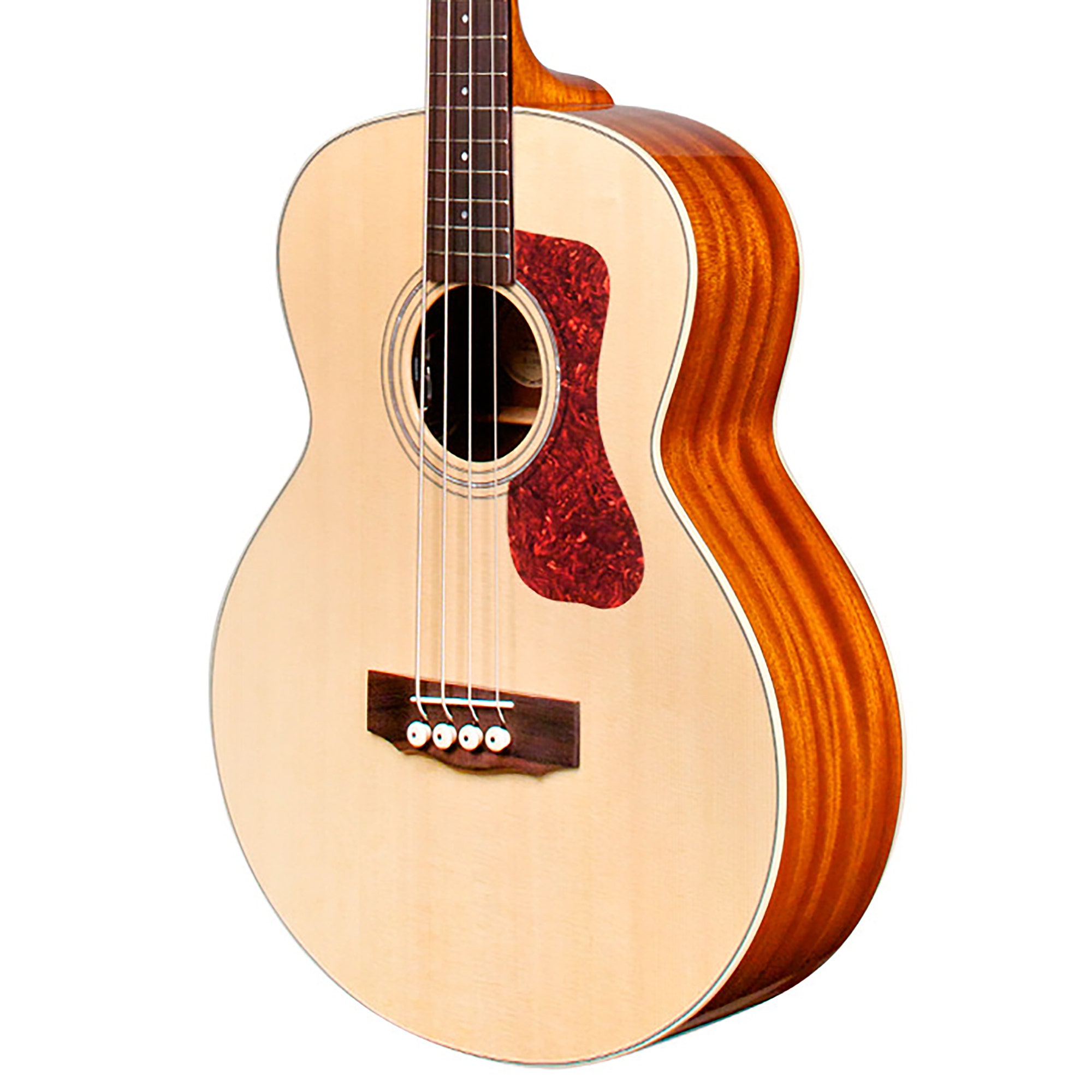 Guild B 140E Concert Acoustic Electric Bass Guitar Natural