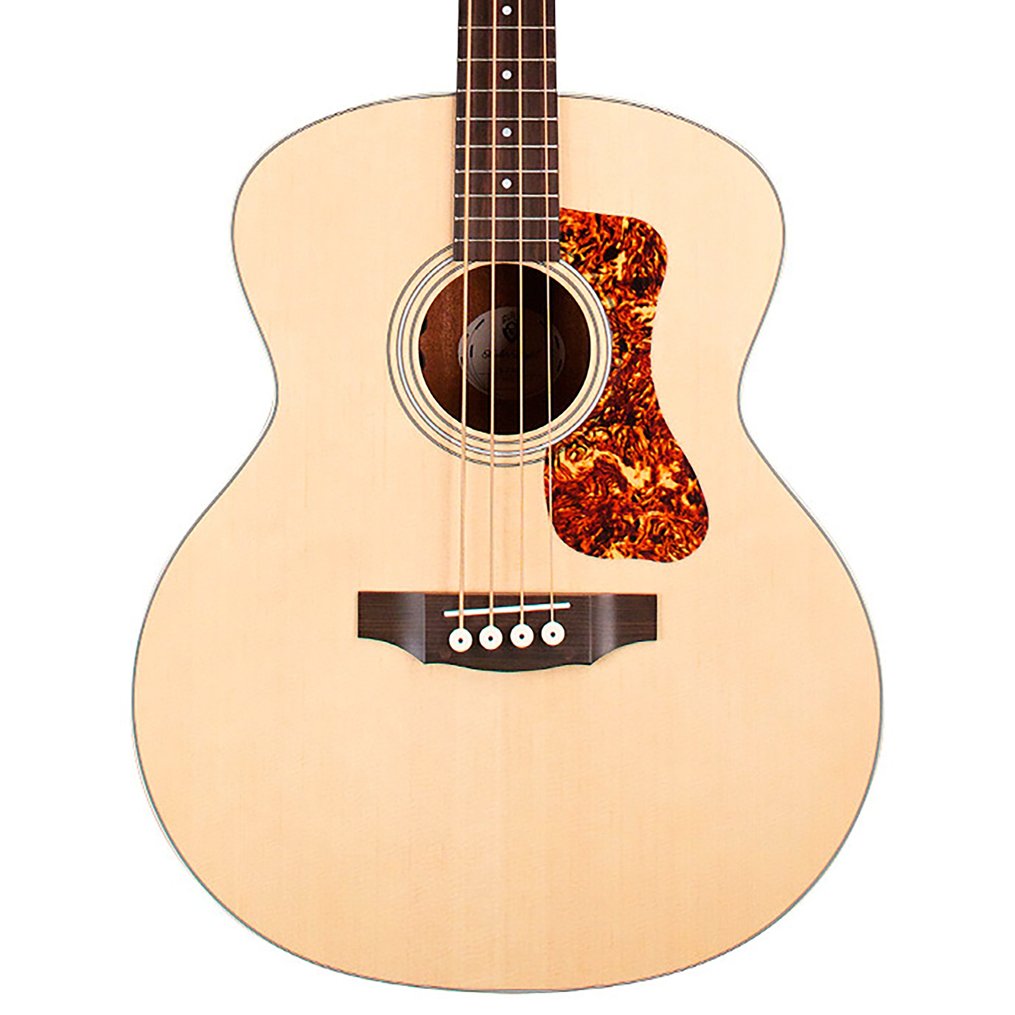 Guild B 240E Concert Acoustic Electric Bass Guitar Natural