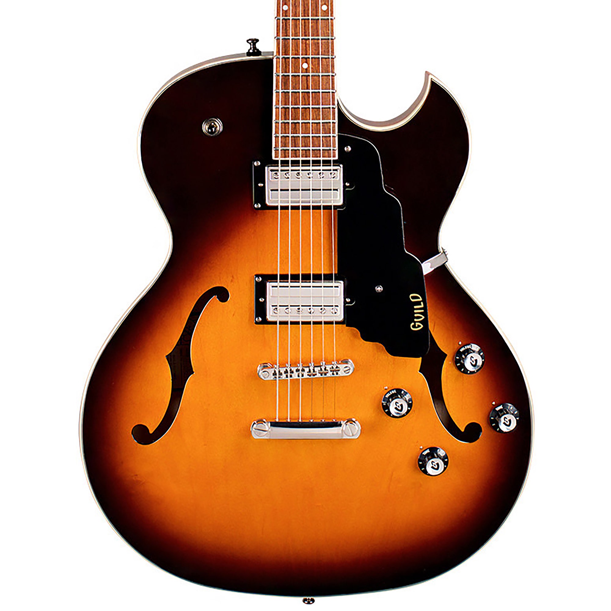 Guild Starfire SC Semi Hollow Guitar Antique Burst