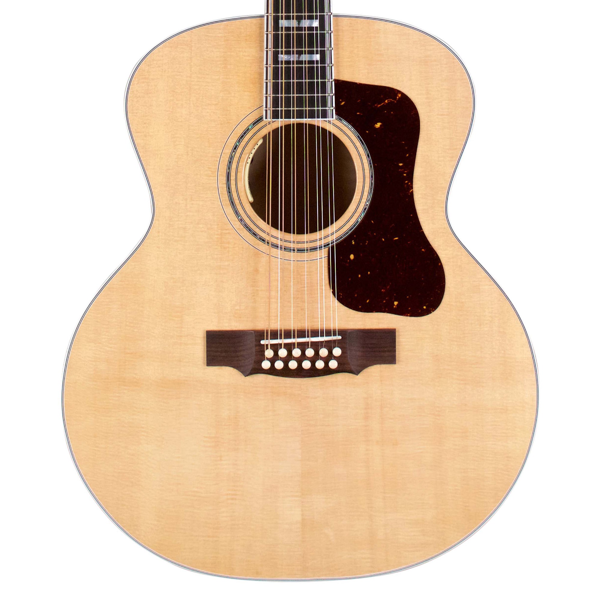 Guild F512 Jumbo Maple 12-String Acoustic Guitar with Case