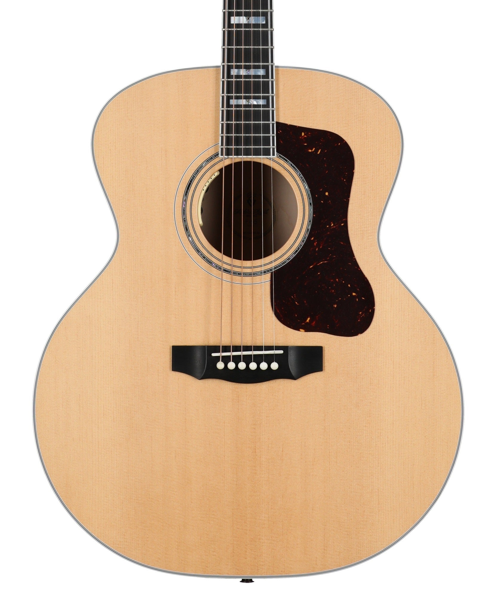 Guild F55E Jumbo Maple Acoustic Electric Guitar with Case