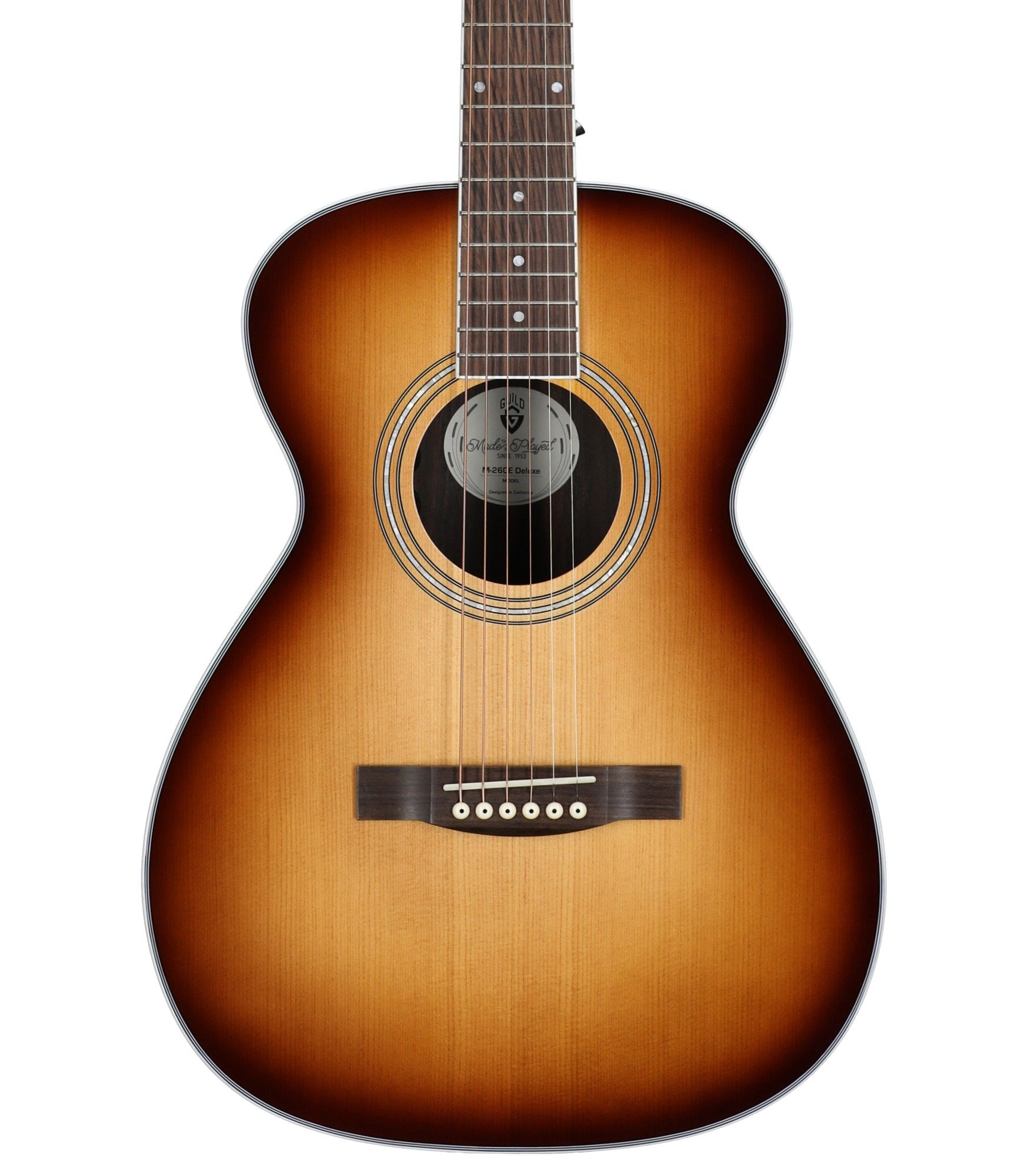 Guild M-260E Deluxe Concert Acoustic Guitar