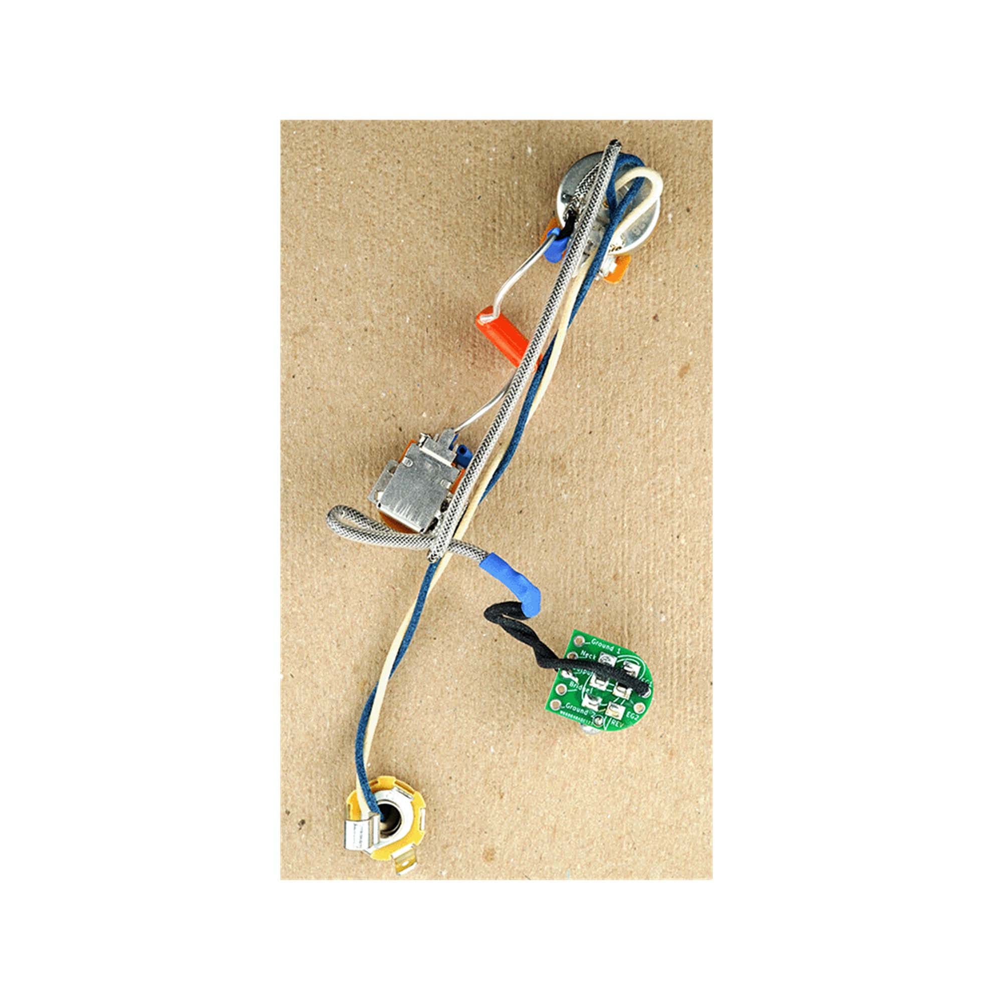 Gunstreet Blue Modern Classic Toggle With Coil Tap PRS Wiring Harness