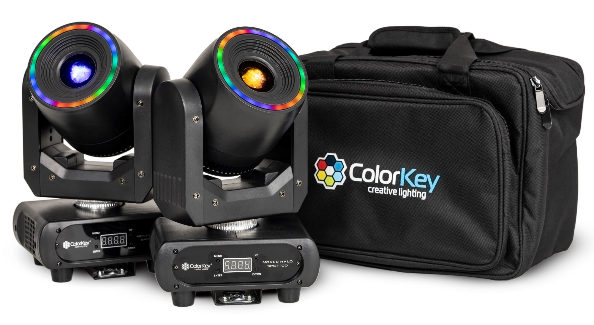 Colorkey Halo Spot 100 Effect Light 2 Pak with Bag