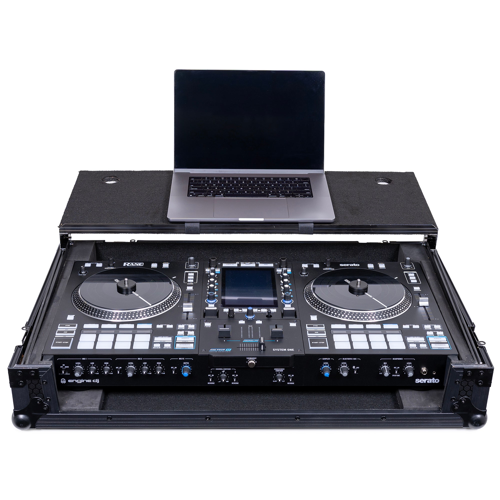 Headliner Black Flight Case for System One with Wheels