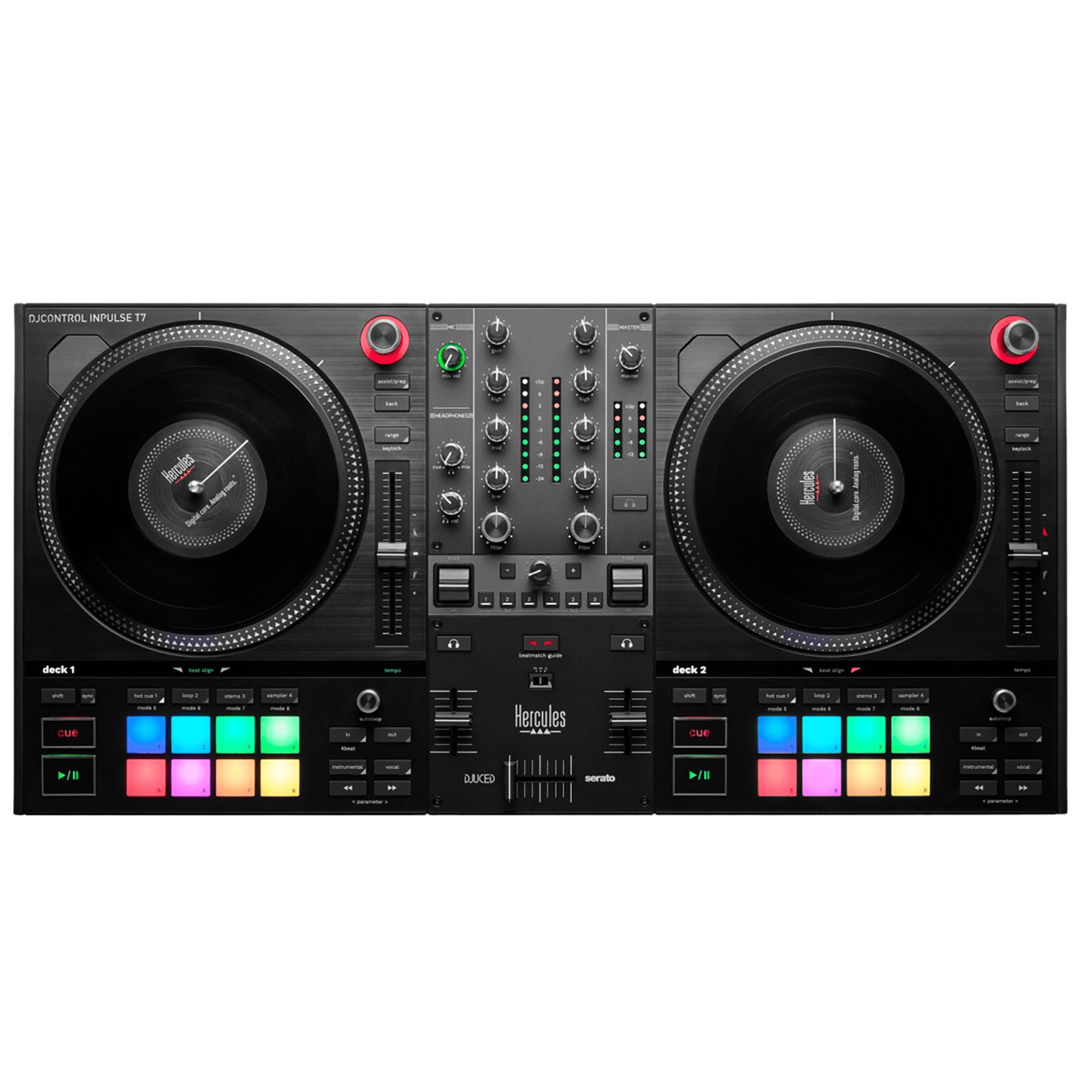 Hercules DJ Control Inpulse T7 DJ Controller | American Musical Supply