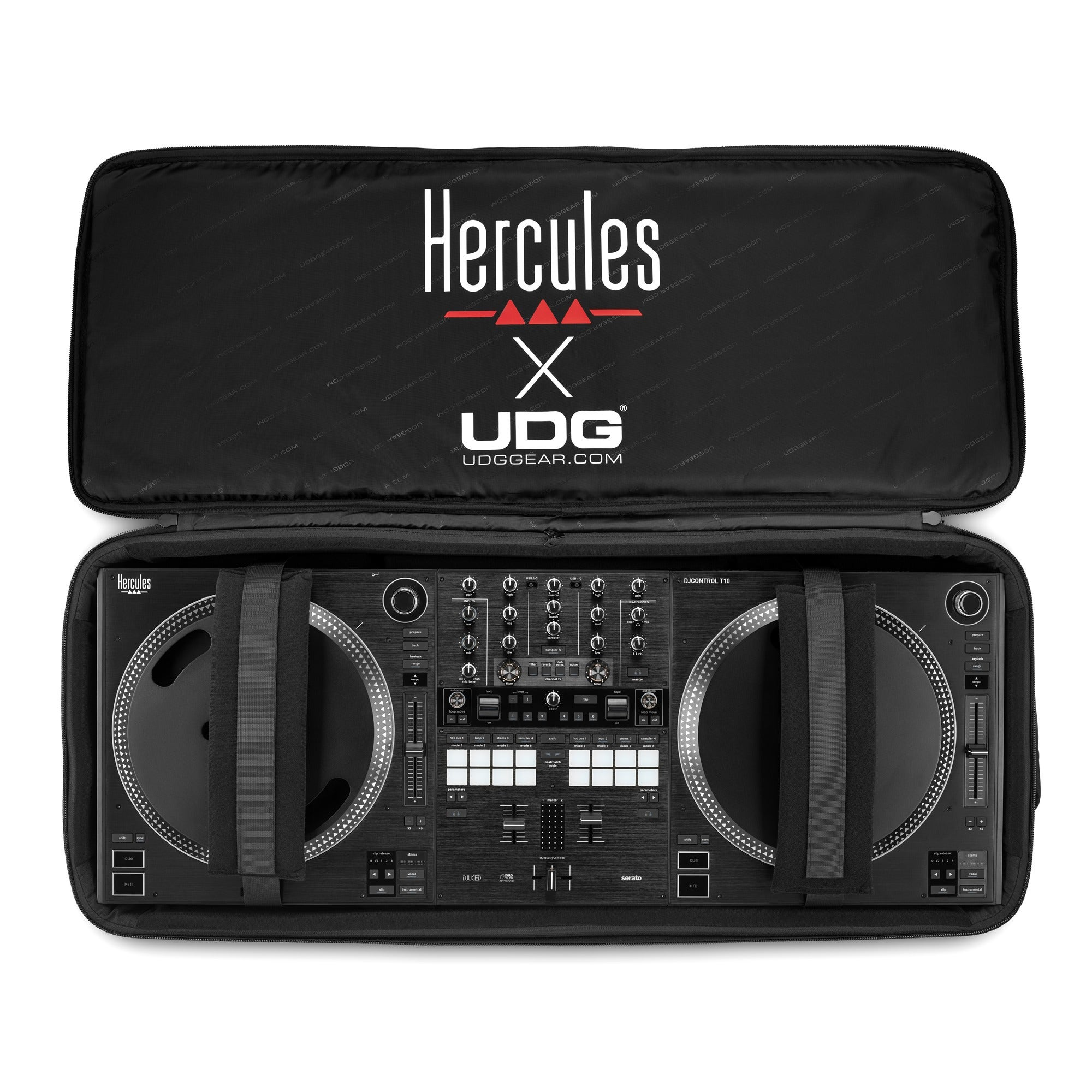 Hercules DJControl T10 Gig Pack Professional DJ Controller with Backpack