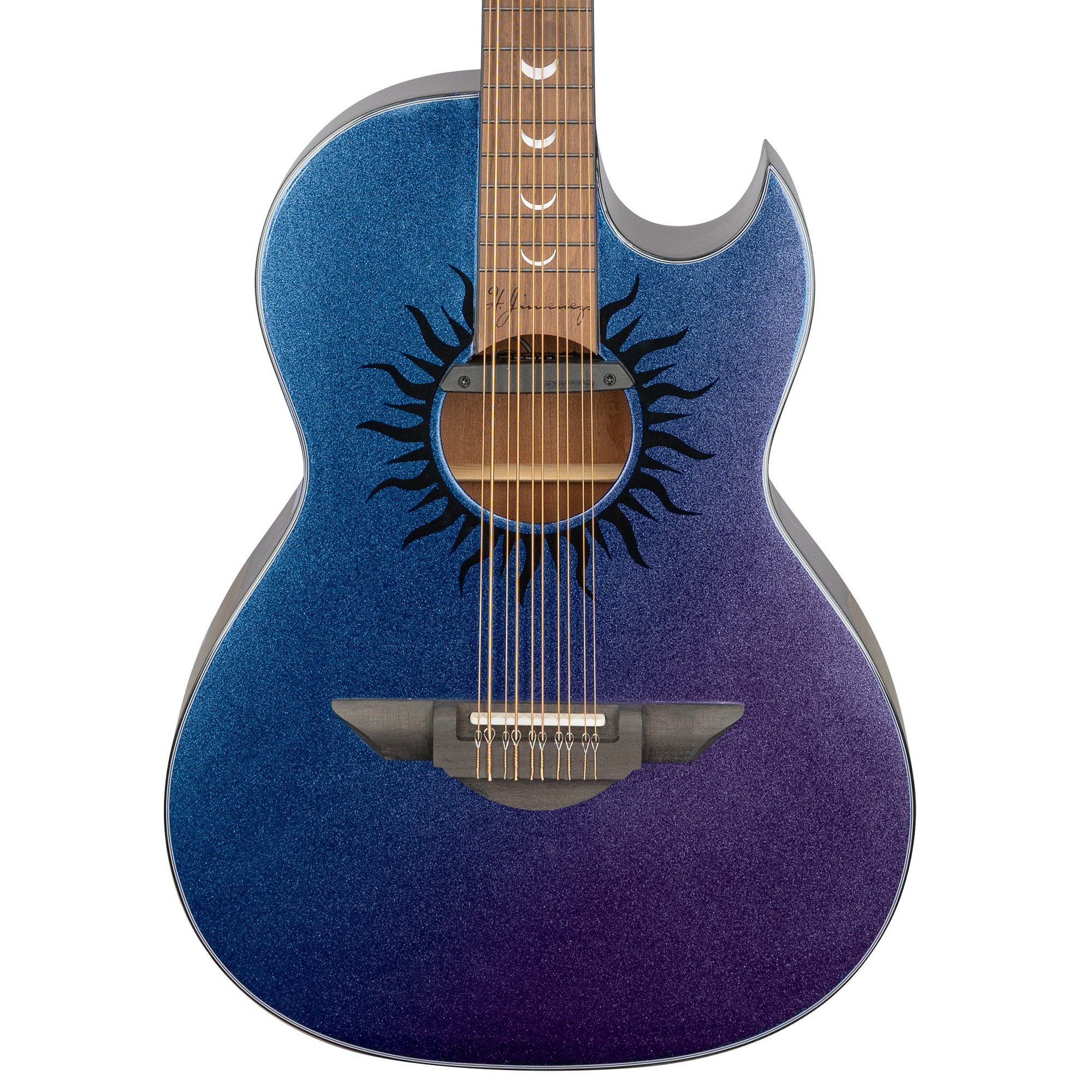 H. Jimenez LBQ1GXE Bajo Quinto Guitar with Case