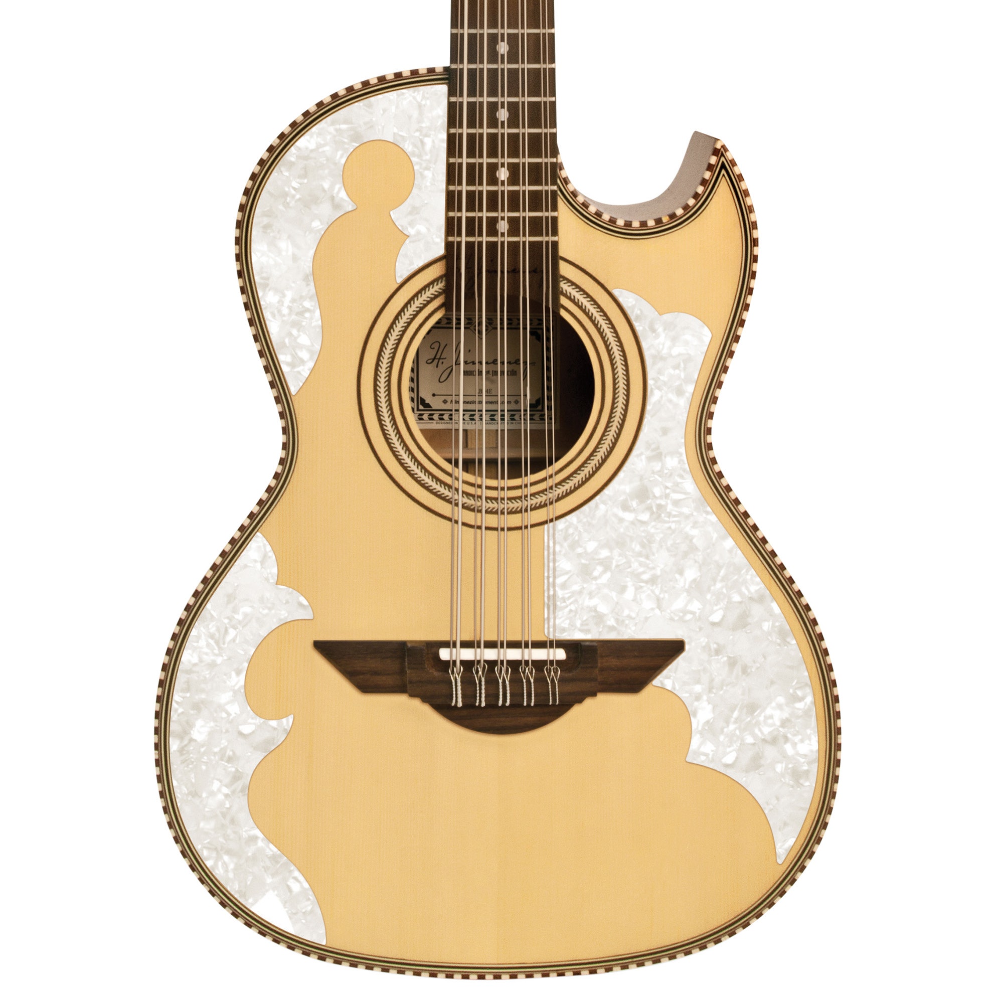 H. Jimenez LBQ4 Bajo Quinto with Gig Bag