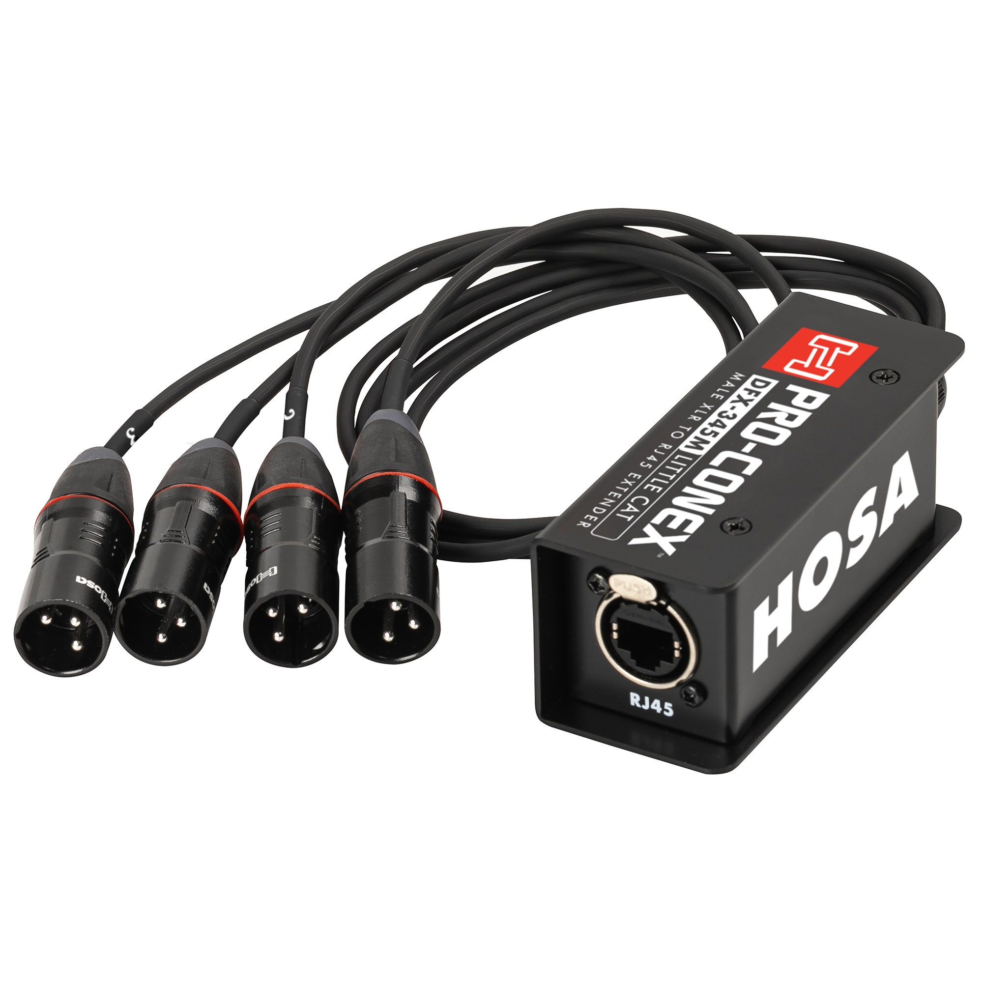 Hosa DFX-345M PRO-CONEX Male XLR to RJ45 Extender