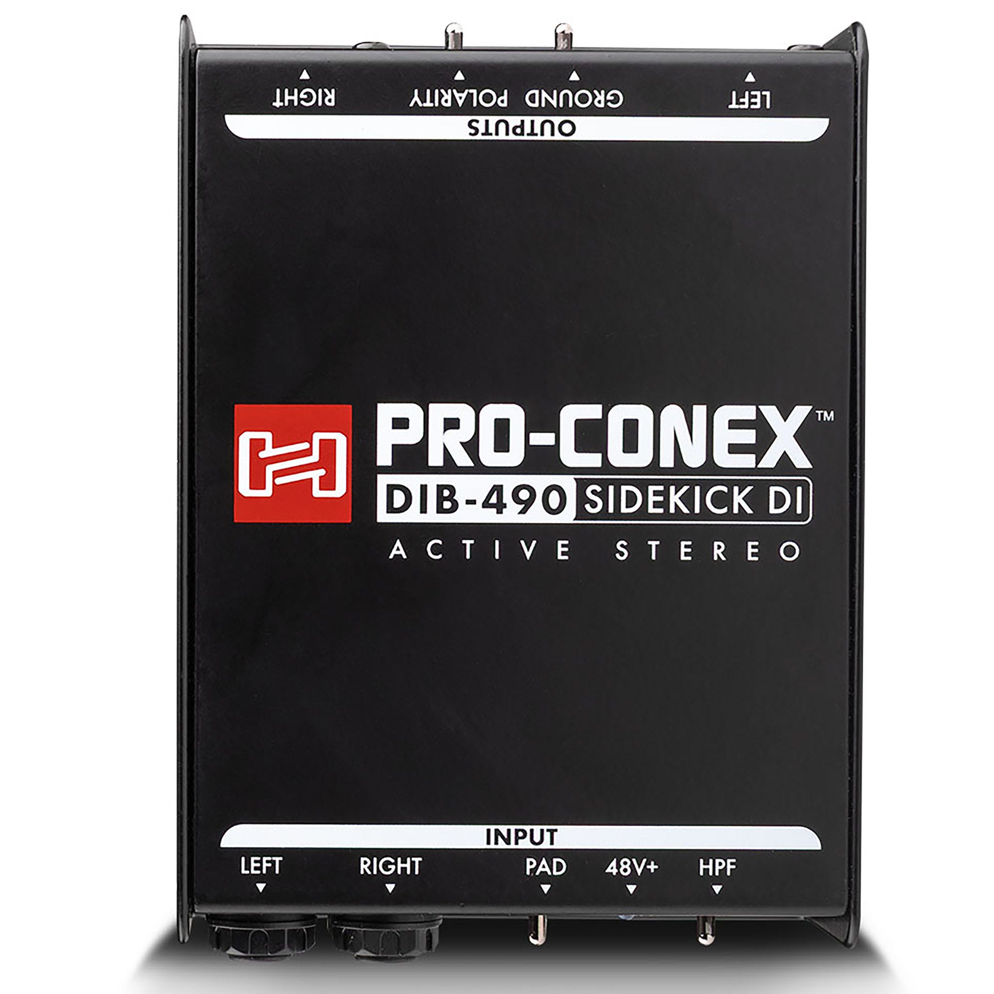 Hosa DIB-490 PRO-CONEX Sidekick Active Stereo DI