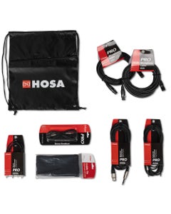 Hosa DJP-309 Pro DJ Cable Kit for Mobile & Club DJs