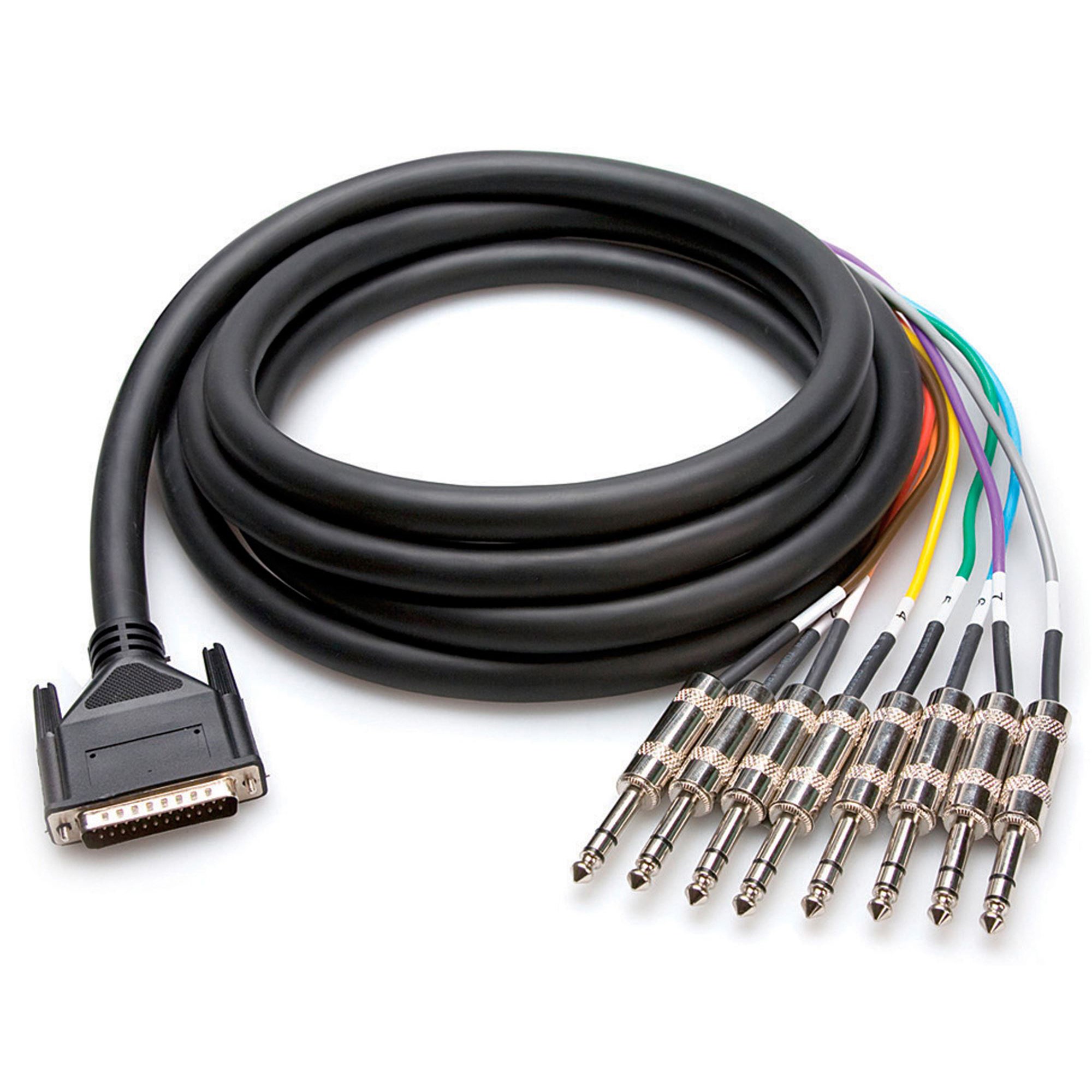 Hosa Cable DTP805 D Sub To 1/4 8 Channel Recording Snake