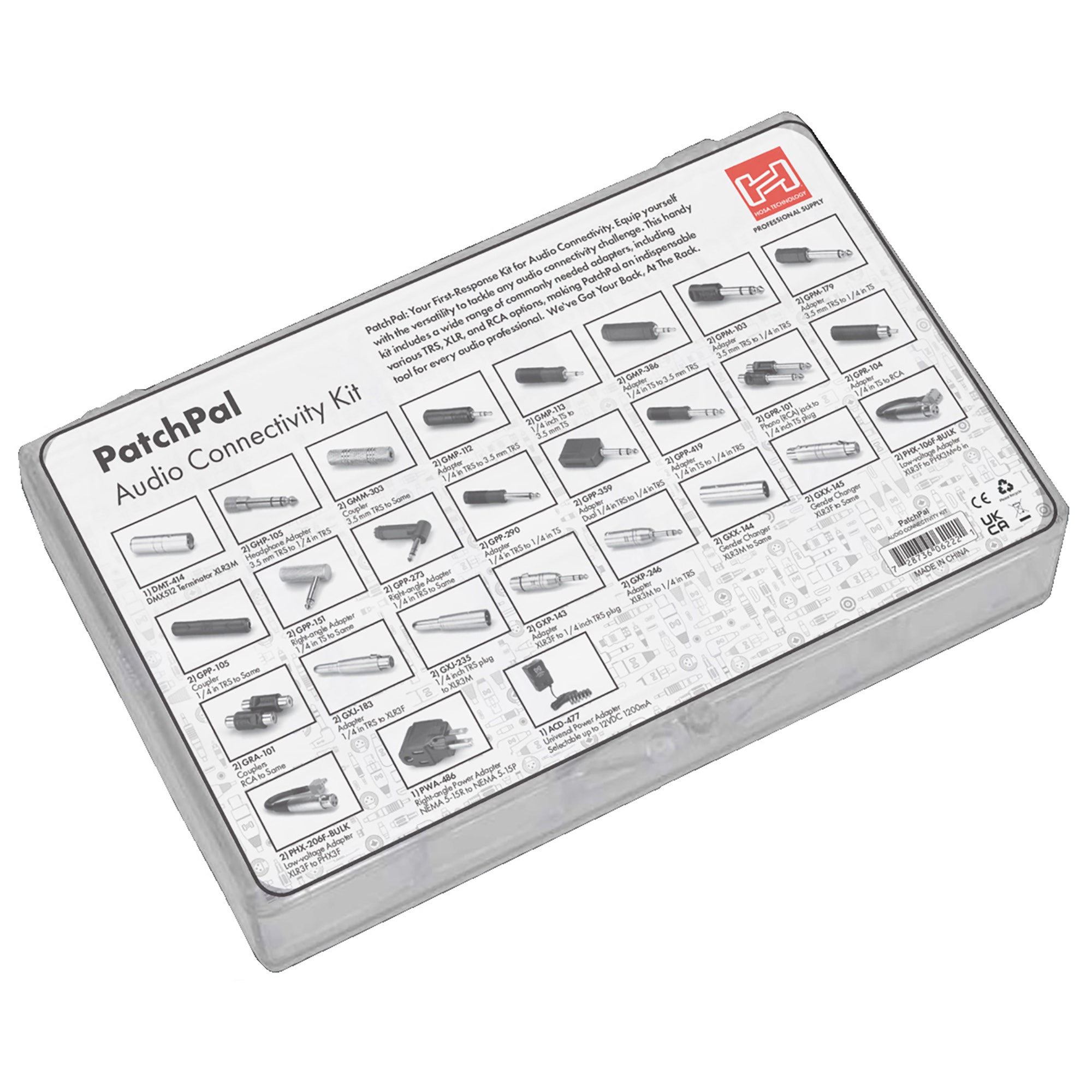 Hosa MAK-582 Patch Pal Multi Adapter Kit