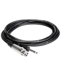 Hosa PXF-120 Unbalanced Interconnect XLR3F to 1/4 Inch Cables 20 Feet