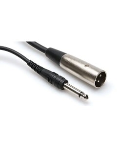 Hosa PXM105 Unbalanced Interconnect 1/4 In TS to XLR3M 5 Foot
