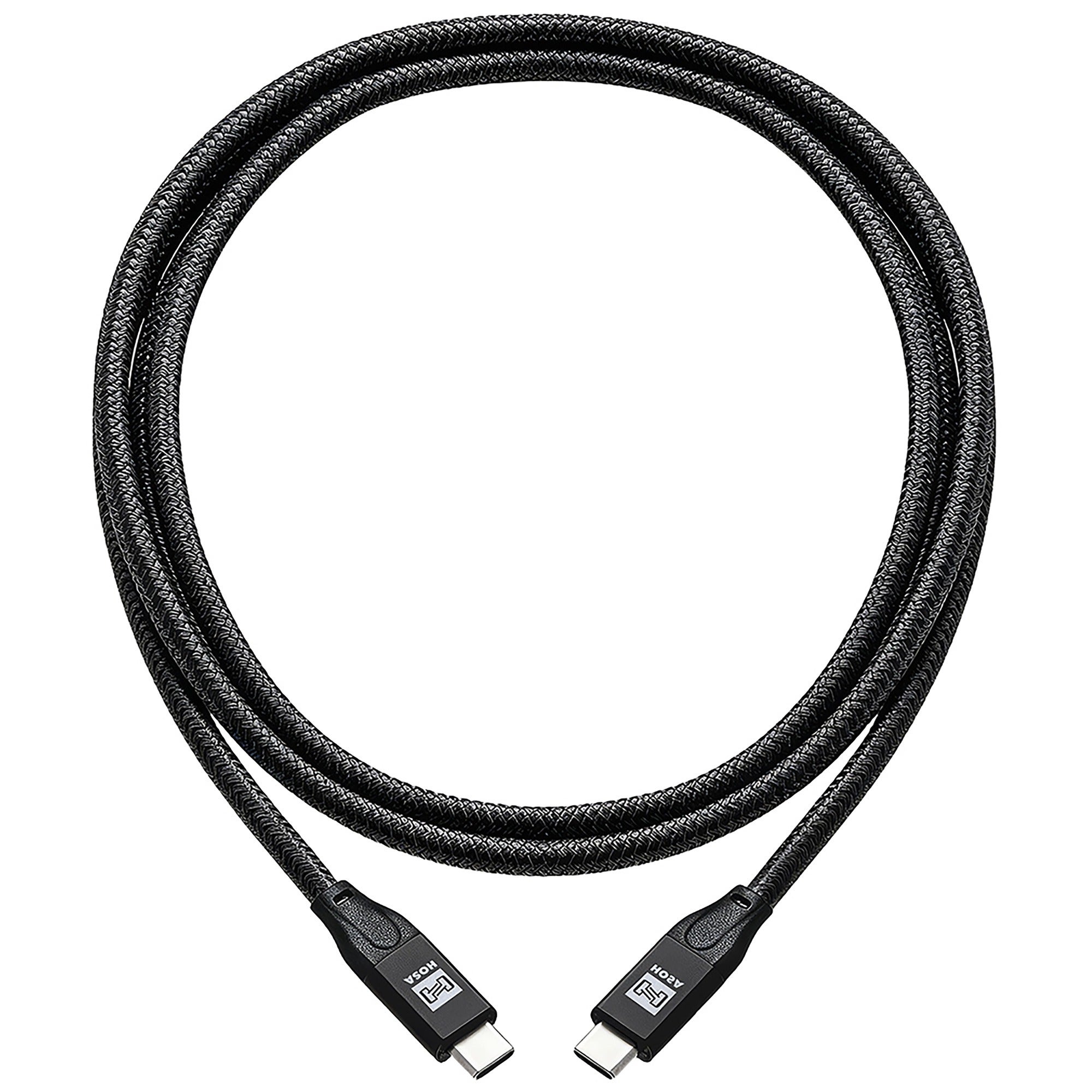 Hosa USB-403CC-BK USB4 Cable Type C-to-C 1 Meter