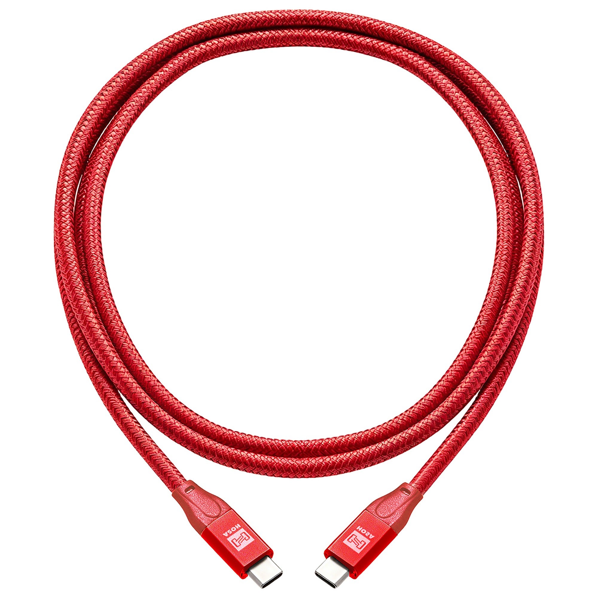 Hosa USB-403CC-RD USB 4 Cable Type C-to-C 1 Meter Red