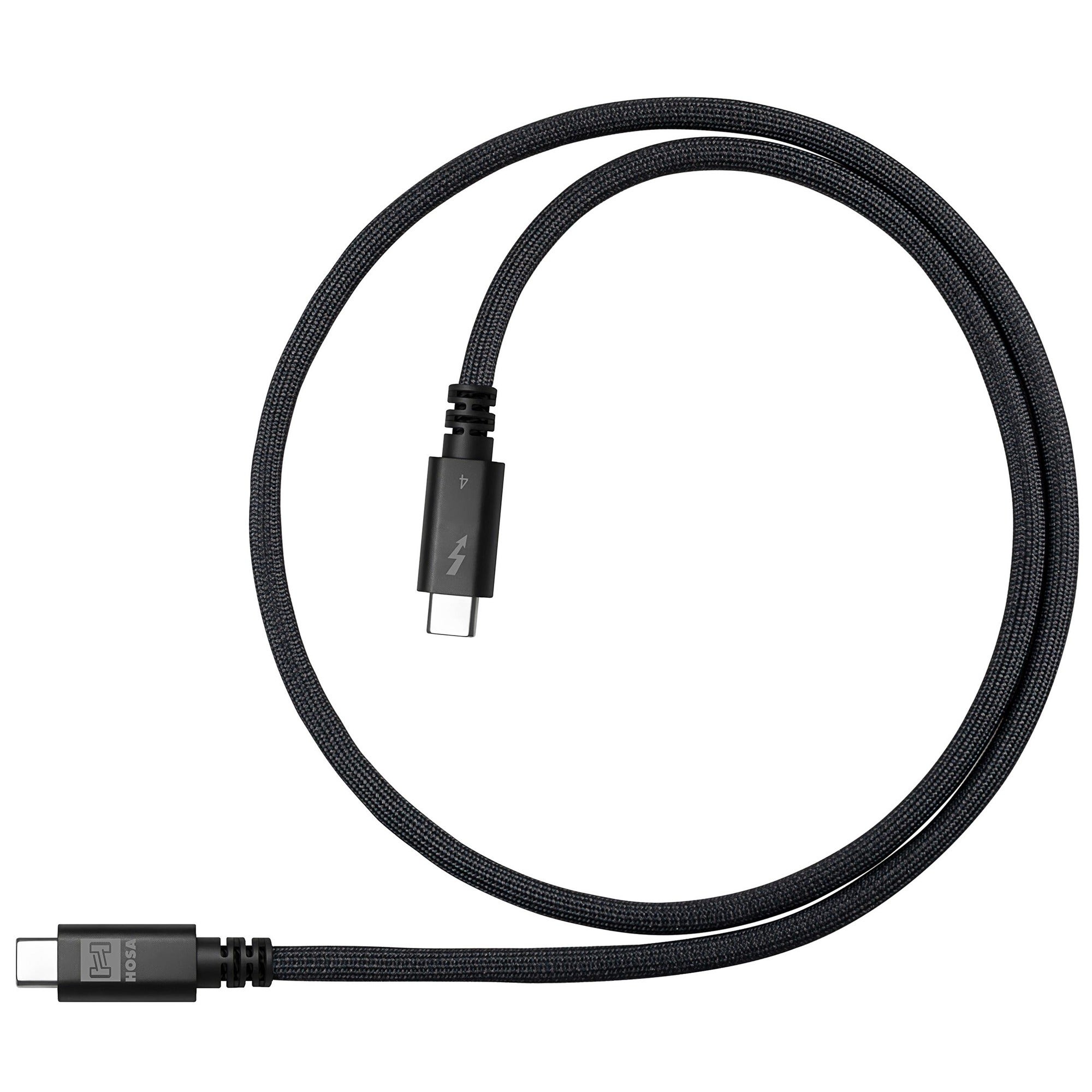 Hosa UTB-410 Thunderbolt 4 Cable 1 Meter