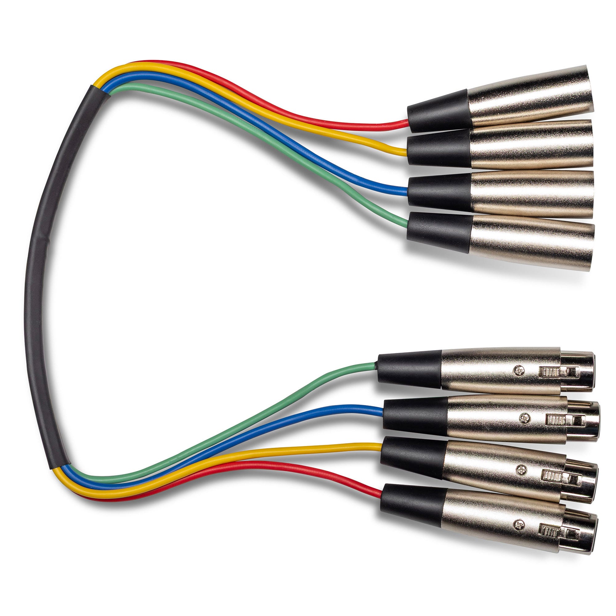 Hosa XLR-401.5 XLR3M to XLR3F Snake 1.5ft