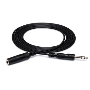 Hosa HPE325 Headphone Extension Cable 1/4" TRS to 1/4" TRS 25 Foot
