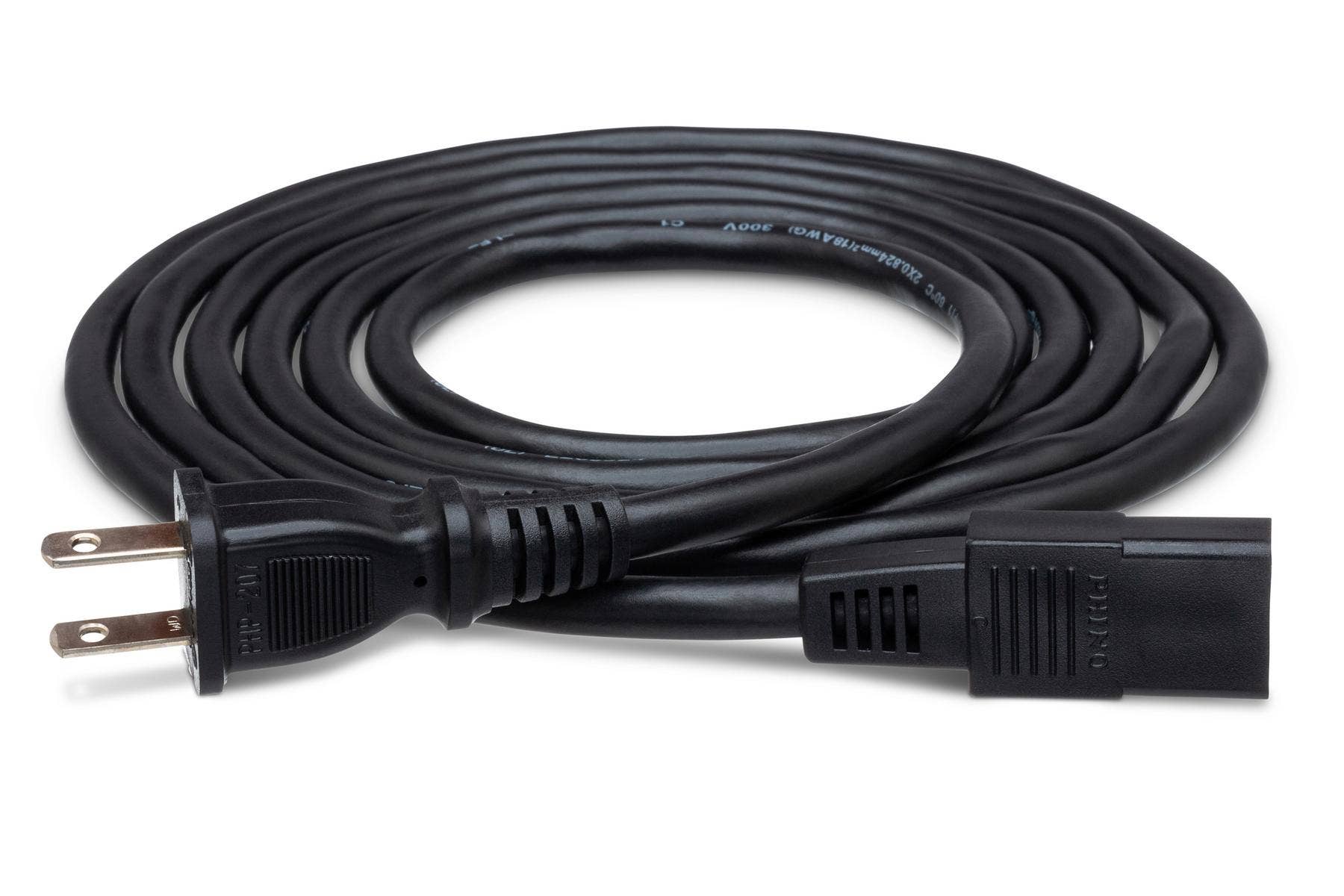 Hosa PWC178 Power Cord IEC C9 to NEMA 115P 8 Foot