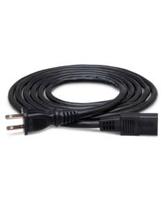 Hosa PWC178 Power Cord IEC C9 to NEMA 115P 8 Foot