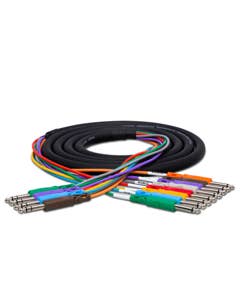 Hosa Insert Snake 1/4 Inch TRS to Dual 1/4 Inch TS
