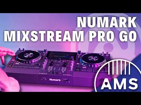 Numark Mixstream Pro Go Battery Powered Controller | American