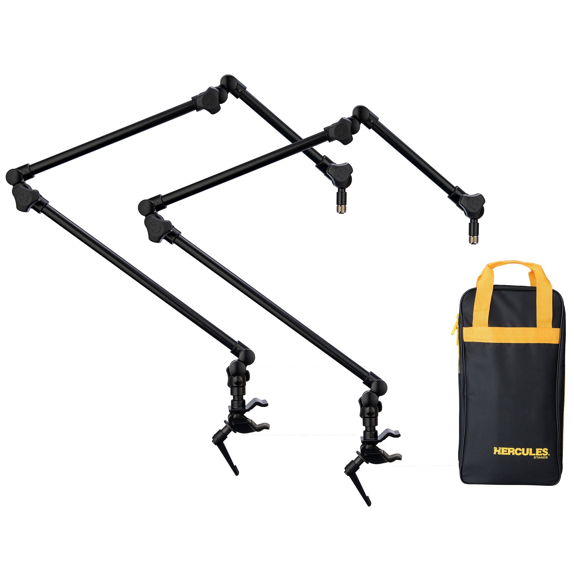 Hercules DG177BB Modular Clamp-On Mic Arm System 2 Pack