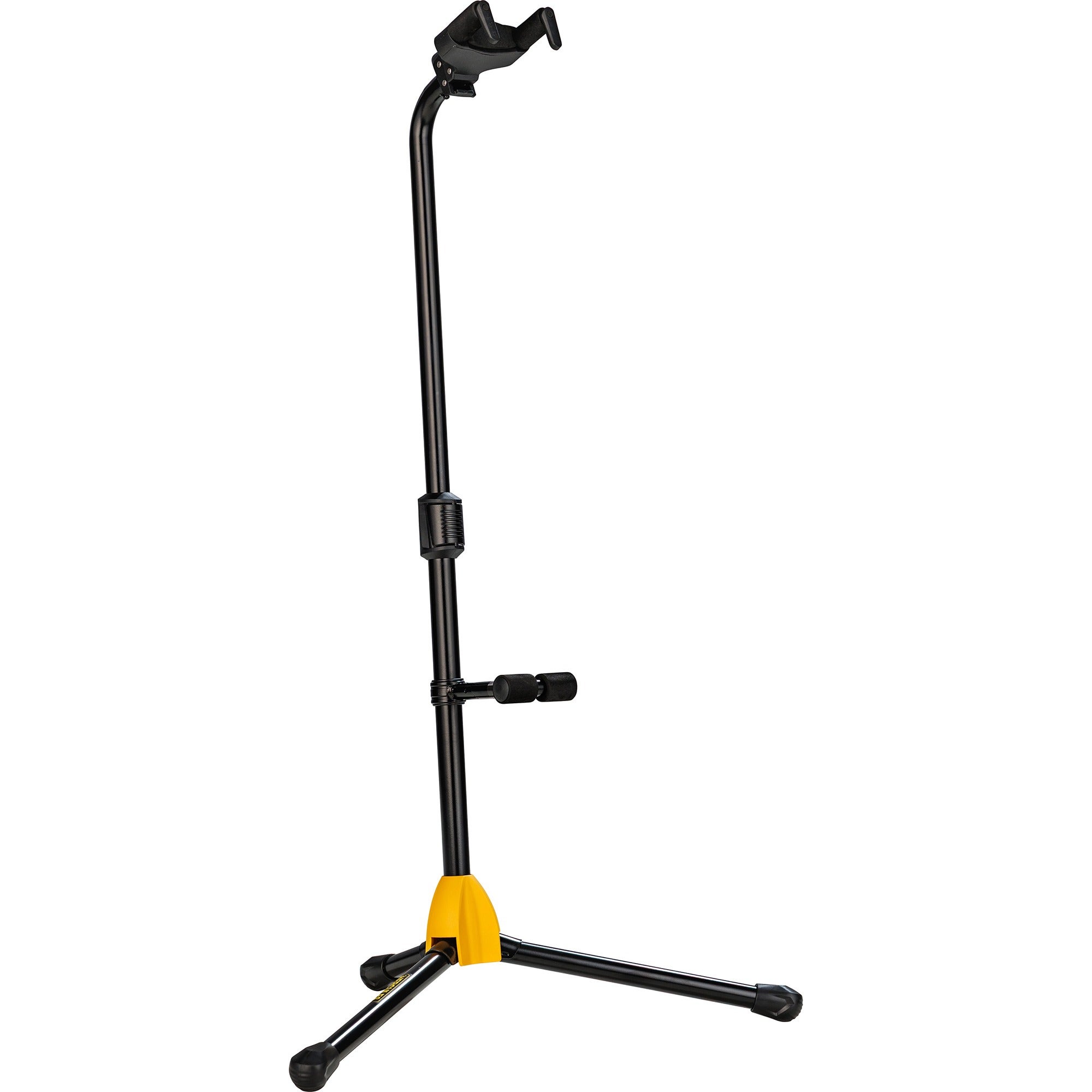 Hercules GS412BSW Auto Grip Guitar Stand with Auto-Swivel Yoke & Back Rest 
