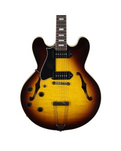 Heritage Guitars Custom Shop H-530 Hollow Body Left-Handed Guitar with Case